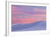 New Mexico, White Sands National Monument. Sunset on Desert Sand-Jaynes Gallery-Framed Photographic Print