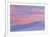 New Mexico, White Sands National Monument. Sunset on Desert Sand-Jaynes Gallery-Framed Photographic Print