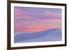 New Mexico, White Sands National Monument. Sunset on Desert Sand-Jaynes Gallery-Framed Photographic Print