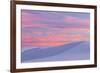 New Mexico, White Sands National Monument. Sunset on Desert Sand-Jaynes Gallery-Framed Photographic Print