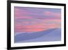 New Mexico, White Sands National Monument. Sunset on Desert Sand-Jaynes Gallery-Framed Photographic Print