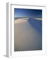 New Mexico, White Sands National Park, Sand Dunes, USA-Steve Vidler-Framed Photographic Print