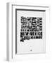 New Mexico Word Cloud 2-NaxArt-Framed Art Print