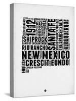 New Mexico Word Cloud 2-NaxArt-Stretched Canvas