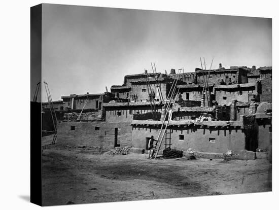 New Mexico: Zuni Pueblo-Timothy O'Sullivan-Stretched Canvas