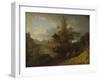 New Mill, 1809 (Oil on Canvas)-Joshua Shaw-Framed Giclee Print