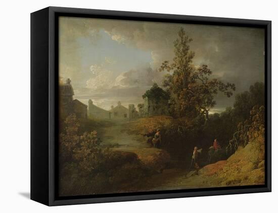 New Mill, 1809 (Oil on Canvas)-Joshua Shaw-Framed Stretched Canvas