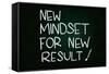 New Mindset for New Result-airdone-Framed Stretched Canvas