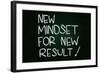 New Mindset for New Result-airdone-Framed Art Print