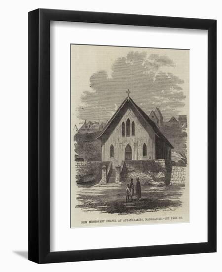 New Missionary Chapel at Antananarivo, Madagascar-null-Framed Giclee Print