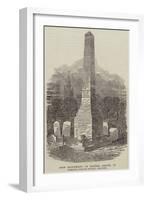 New Monument of Daniel Defoe, in Bunhill-Fields Burial Ground-null-Framed Giclee Print