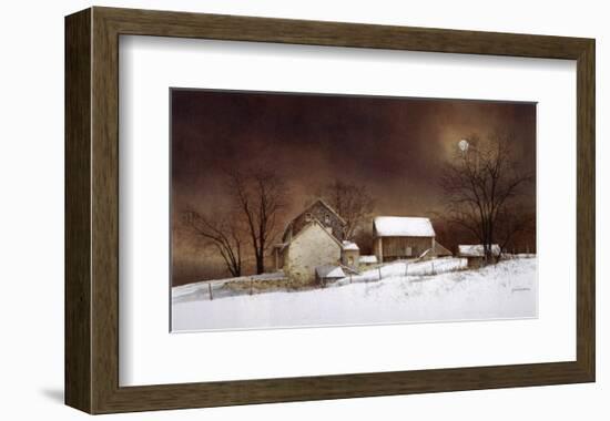 New Moon-Ray Hendershot-Framed Art Print