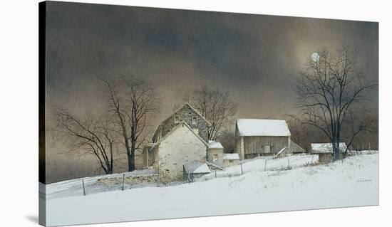 New Moon-Ray Hendershot-Stretched Canvas