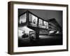 New Motel, Restaurant and Glass and Steel Garage-Ralph Crane-Framed Premium Photographic Print