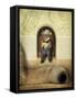 New Mouse In Town-J Hovenstine Studios-Framed Stretched Canvas
