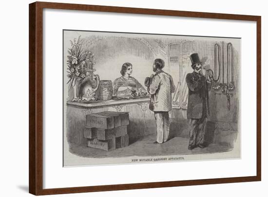 New Movable Gaslight Apparatus-null-Framed Giclee Print