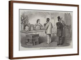 New Movable Gaslight Apparatus-null-Framed Giclee Print