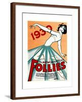 NEW MOVIETONE FOLLIES OF 1930-null-Framed Art Print