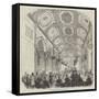 New Music-Hall, Evans's Hotel, Covent-Garden-null-Framed Stretched Canvas