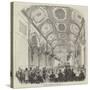 New Music-Hall, Evans's Hotel, Covent-Garden-null-Stretched Canvas