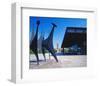 New National Gallery Berlin-null-Framed Art Print