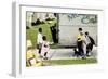 New Neighbors (or New Kids in the Neighborhood; Moving In)-Norman Rockwell-Framed Giclee Print