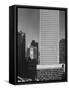 New Office Buildings in Chicago-Andreas Feininger-Framed Stretched Canvas