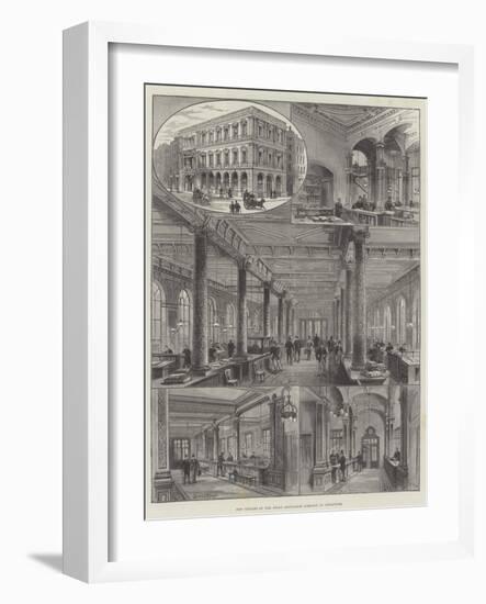 New Offices of the Atlas Assurance Company in Cheapside-Frank Watkins-Framed Giclee Print
