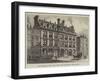 New Offices of the Daily News, Bouverie-Street, Fleet-Street-Frank Watkins-Framed Giclee Print