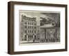 New Offices of the Daily Telegraph in Fleet-Street-Frank Watkins-Framed Giclee Print