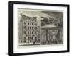 New Offices of the Daily Telegraph in Fleet-Street-Frank Watkins-Framed Giclee Print