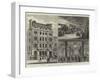 New Offices of the Daily Telegraph in Fleet-Street-Frank Watkins-Framed Giclee Print