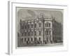 New Offices of the Metropolitan Board of Works in Spring-Gardens-null-Framed Giclee Print