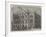 New Offices of the Metropolitan Board of Works in Spring-Gardens-null-Framed Giclee Print