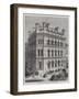 New Offices of the National Provident Institution in Eastcheap-R. Dudley-Framed Giclee Print