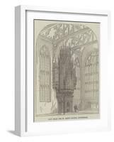 New Organ for St Mary's Church, Nottingham-null-Framed Giclee Print