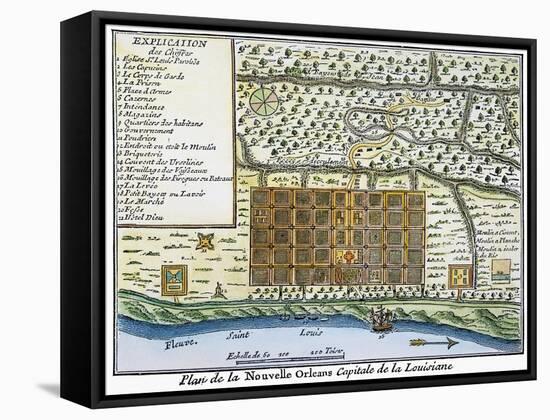 New Orleans, 1718-20-null-Framed Stretched Canvas