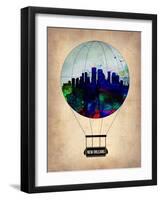 New Orleans Air Balloon-NaxArt-Framed Art Print