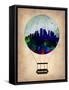 New Orleans Air Balloon-NaxArt-Framed Stretched Canvas