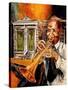 New Orleans Blues-Diane Millsap-Stretched Canvas