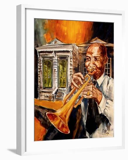 New Orleans Blues-Diane Millsap-Framed Art Print