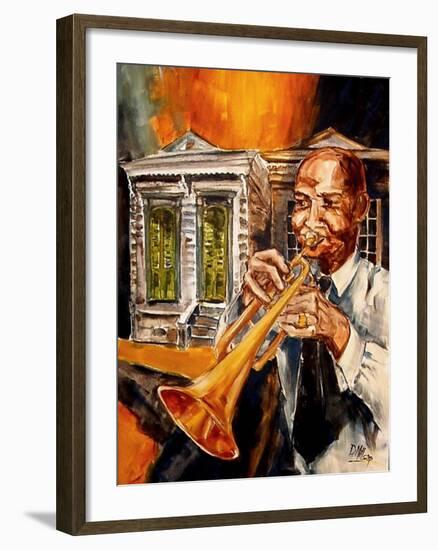 New Orleans Blues-Diane Millsap-Framed Art Print