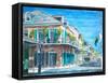 New Orleans, Bourbon St., 2008-Anthony Butera-Framed Stretched Canvas