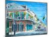 New Orleans, Bourbon St., 2008-Anthony Butera-Mounted Giclee Print