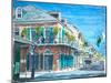 New Orleans, Bourbon St., 2008-Anthony Butera-Mounted Giclee Print