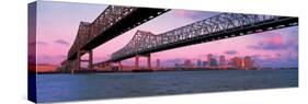 New Orleans Bridges-null-Stretched Canvas