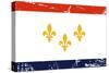 New Orleans City Flag, State Of Louisiana, U.S.A-Speedfighter-Stretched Canvas