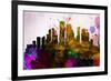 New Orleans City Skyline-NaxArt-Framed Art Print