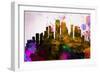 New Orleans City Skyline-NaxArt-Framed Art Print