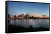 New Orleans Cityscape at Sunset-jpegisclair-Framed Stretched Canvas